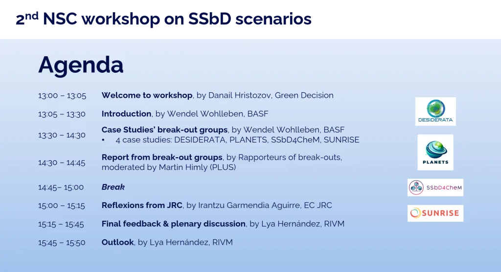 2ndNSCworkshopSSbDscenarios_Agenda