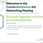 SSbD4CheM@ 3rd Collab4Resilience (C4R) meeting