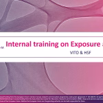 Internal Training on Exposure Assessment (Oct. 2025 - April 2026)